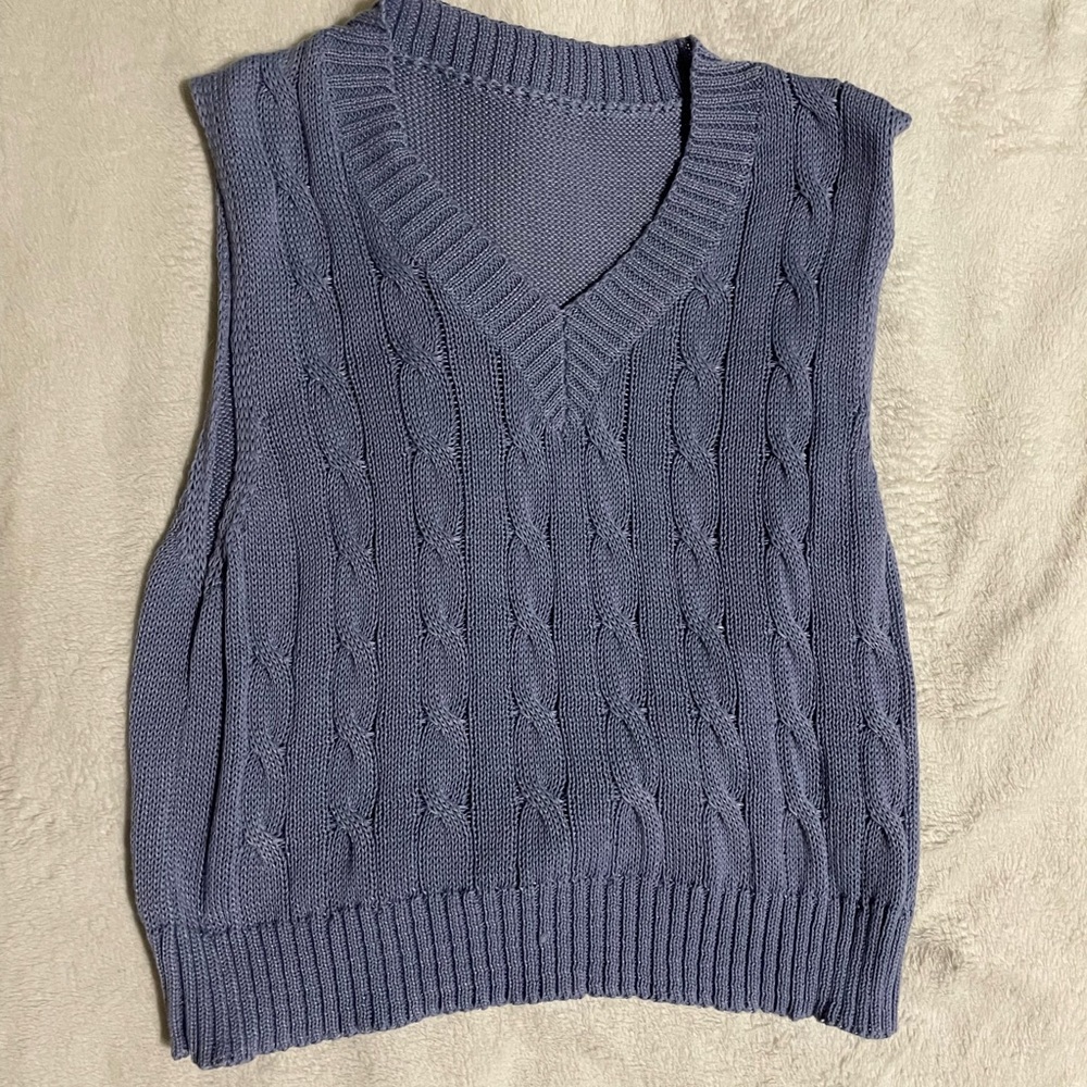 Blue Sweater Vest